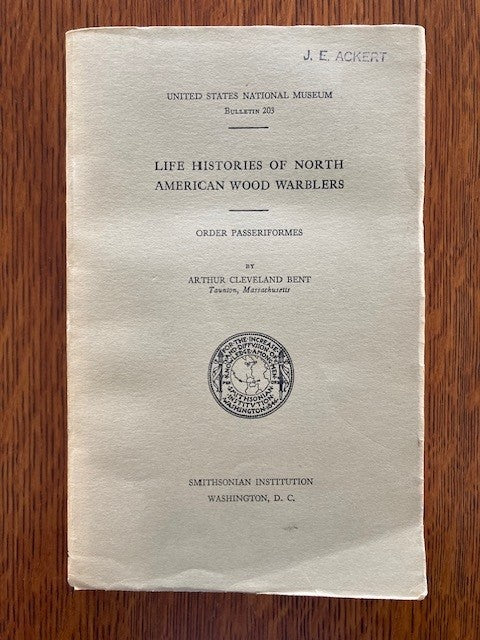 Life Histories of North American Birds
