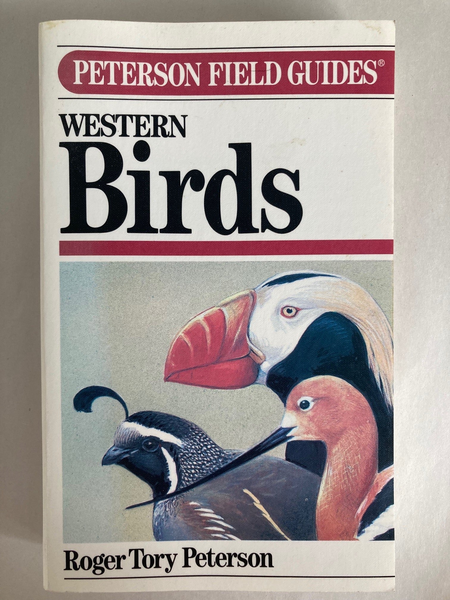 Book cover A Field Guide to Western Birds, Third Edition