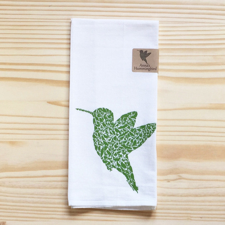 Native Birds Tea Towel