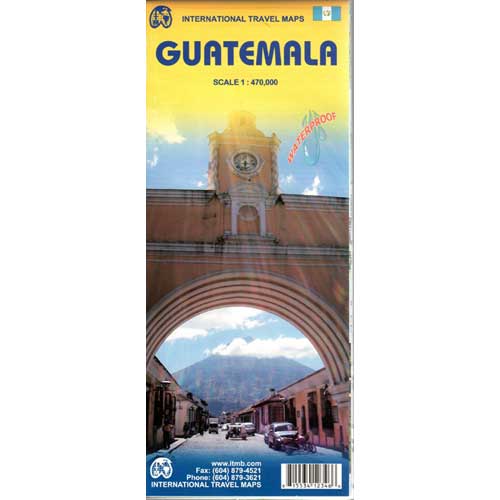 Book cover and/or sample page of Guatemala: Travel Map