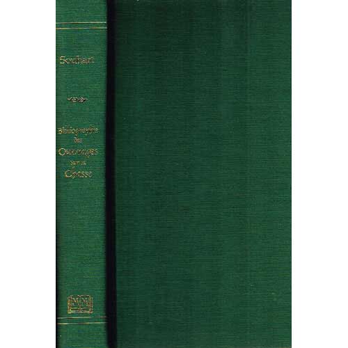 Book cover and/or sample page of Bibliographie Generale des Ouvrages Sur la Chasse la Venerie & Fauconnerie (Falconry Bibliography)