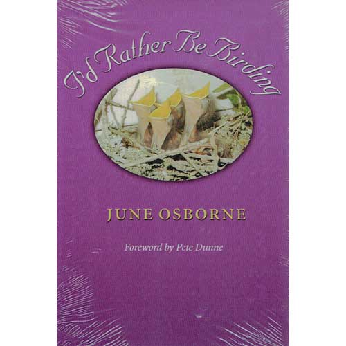 Book cover and/or sample page of I'd Rather Be Birding