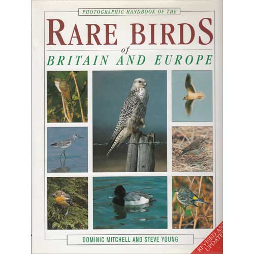 Book cover and/or sample page of Photographic Handbook of the Rare Birds of Britain and Europe