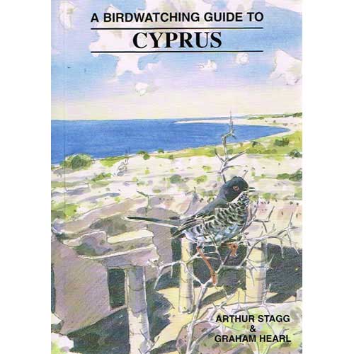 Book cover and/or sample page of Birdwatching Guide to Cyprus