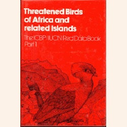 Book cover and/or sample page of Threatened Birds of Africa and Related Islands