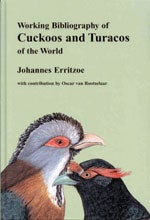 Book cover and/or sample page of Working Bibliography of Cuckoos and Turacos of the World