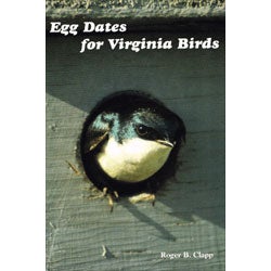 Book cover and/or sample page of Egg Dates for Virginia Birds