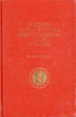 Book cover and/or sample page of History of the Nuttall Ornithological Club: 1873-1986