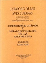 Book cover and/or sample page of Catalogo de Las Aves Cubanas