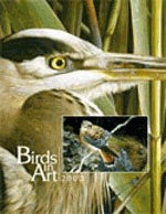 Book cover and/or sample page of Birds in Art: 2002. Museum Exhibition Catalog