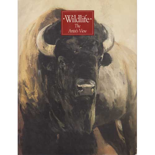 Book cover and/or sample page of Wildlife: The Artist's View. Birds in Art Museum Exhibition Catalog