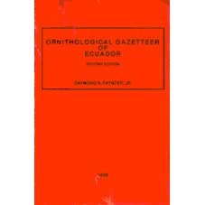 Book cover and/or sample page of Ornithological Gazetteer of Ecuador, Second Edition