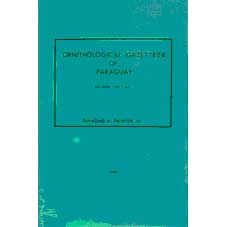 Book cover and/or sample page of Ornithological Gazetteer of Paraguay, Second Edition