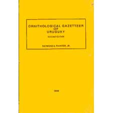 Book cover and/or sample page of Ornithological Gazetteer of Uruguay, Second Edition