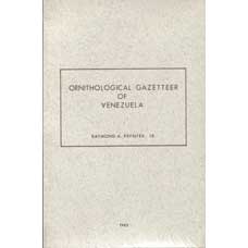 Book cover and/or sample page of Ornithological Gazetteer of Venezuela