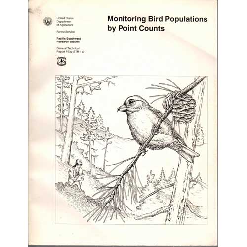 Book cover and/or sample page of Monitoring Bird Populations by Point Counts