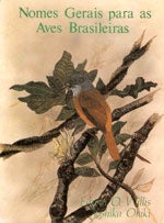 Book cover and/or sample page of Nomes Gerais para as Aves Brasileiras. (Common Portuguese Names for Brazilian Birds.)