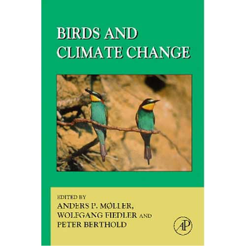 Book cover and/or sample page of Birds and Climate Change