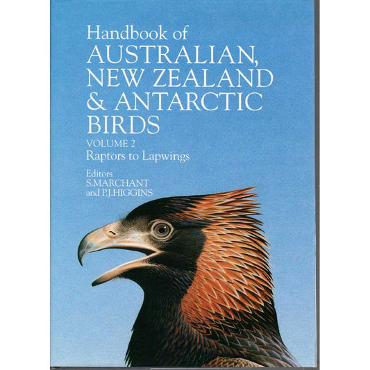Book cover and/or sample page of Handbook of Australian, New Zealand & Antarctic Birds. Volume 2: Raptors to Lapwings [HANZAB]