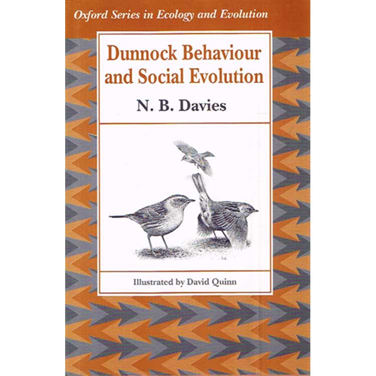 Book cover and/or sample page of Dunnock Behaviour and Social Evolution  [PB]