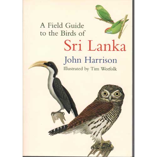 Book cover and/or sample page of A Field Guide to the Birds of Sri Lanka (First edition)