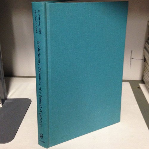 Book cover and/or sample page of Evolutionary Dynamics of a Natural Population : The Large Cactus Finch of the Galapagos