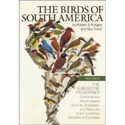 Book cover and/or sample page of The Birds of South America, Volume II: The Suboscine Passerines