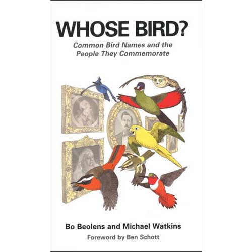 Book cover and/or sample page of Whose Bird? Common Bird Names and the People They Commemorate