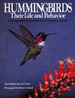 Book cover and/or sample page of Hummingbirds: Their Life and Behavior. A photographic Study of the North American species