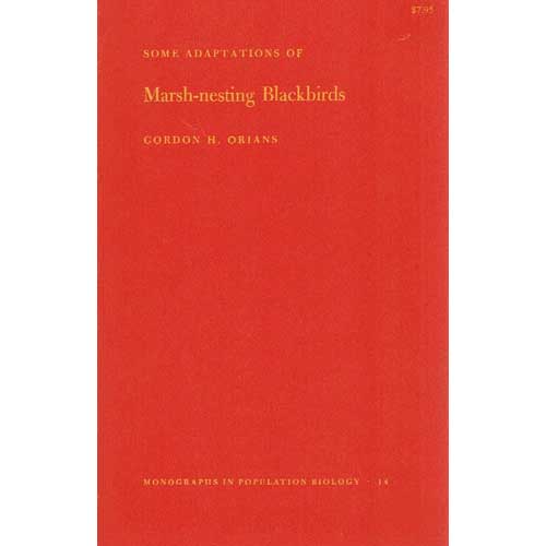 Book cover and/or sample page of Some Adaptations of Marsh-Nesting Blackbirds
