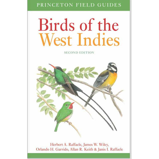 Book cover and/or sample page of Birds of the West Indies, Second edition: Princeton Field Guides [Raffaele]