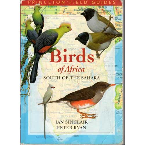 Book cover and/or sample page of Birds of Africa South of the Sahara. Princeton Field Guides
