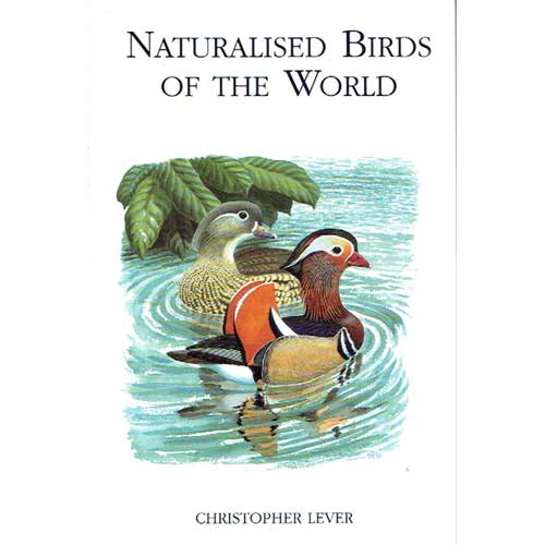 Book cover and/or sample page of Naturalised Birds of the World. Second edition