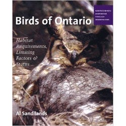 Book cover and/or sample page of Birds of Ontario: Habitat Requirements, Limiting Factors, and Status. V2: Shorebirds to Woodpeckers
