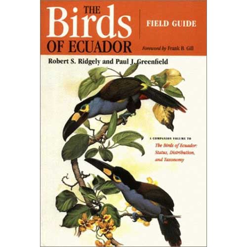 Book cover and/or sample page of The Birds of Ecuador, Volume 2: Field Guide