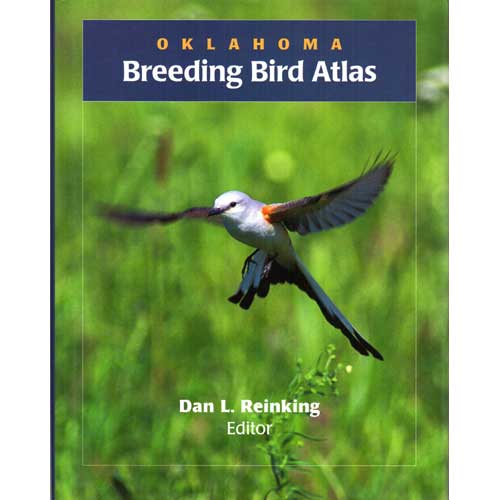 Book cover and/or sample page of Oklahoma Breeding Bird Atlas [HC]