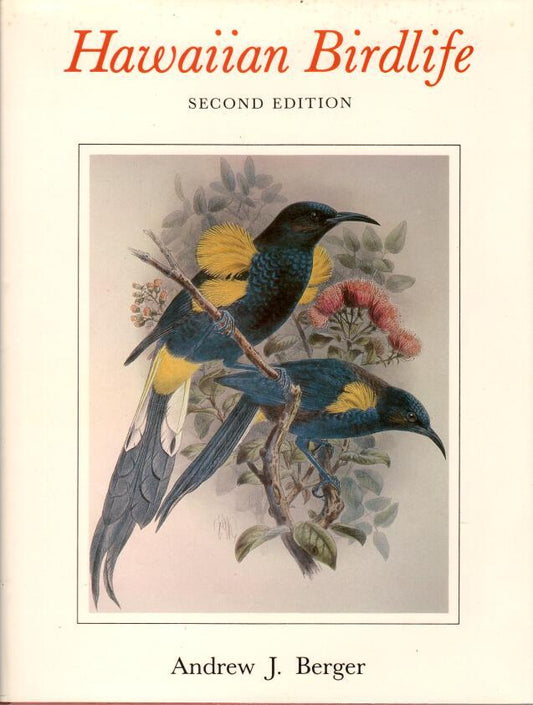 Hawaiian Birdlife, second edition cover