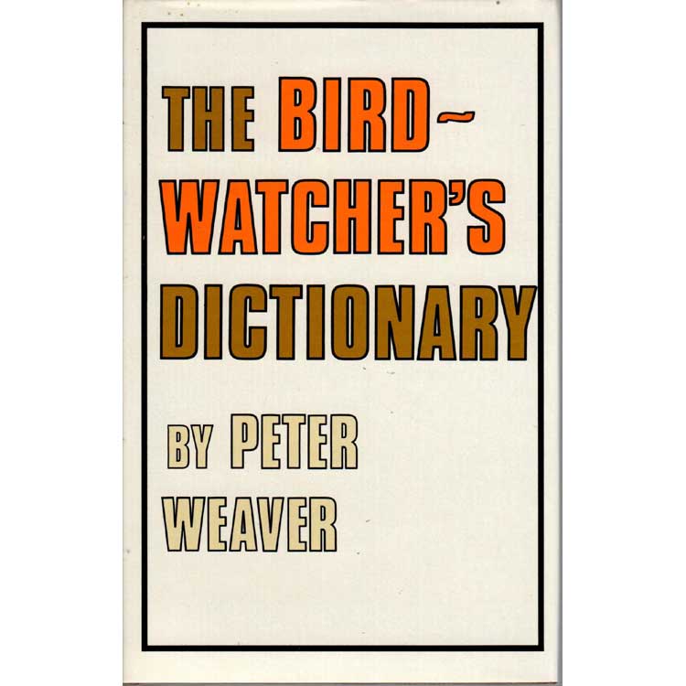 Birdwatcher's Dictionary cover