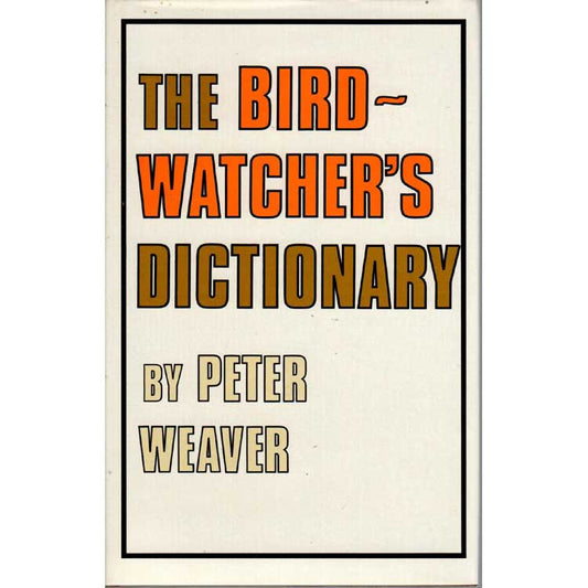 Birdwatcher's Dictionary cover