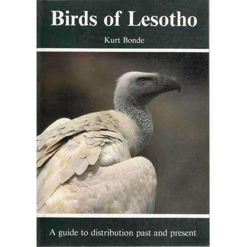 Book cover and/or sample page of Birds of Lesotho: A Guide to Distribution Past and Present