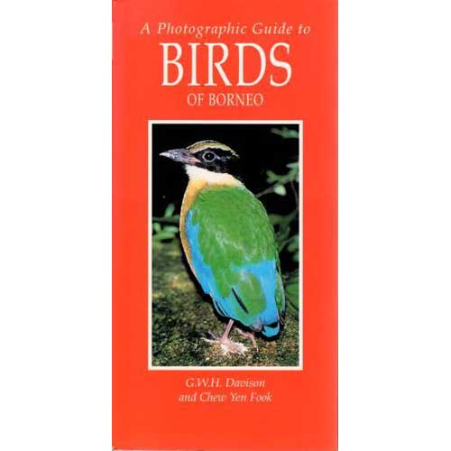 Book cover and/or sample page of A Photographic Guide to the Birds of Borneo