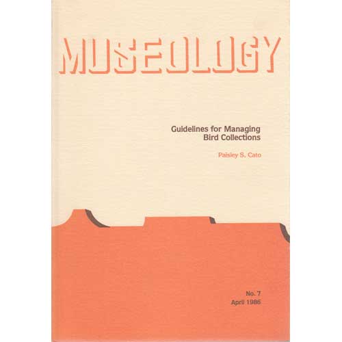 Book cover and/or sample page of Guidelines for Managing Bird Collections