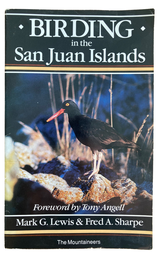 Book cover Birding in the San Juan Islands