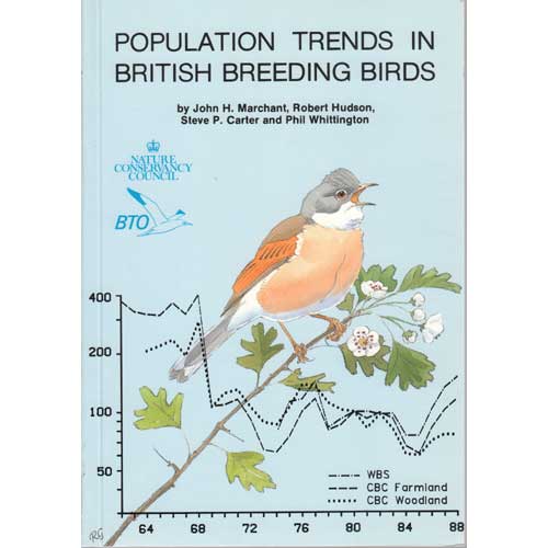 Book cover and/or sample page of Population Trends in British Breeding Birds