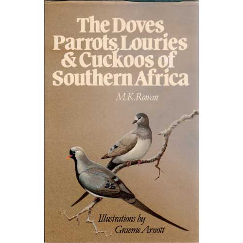 Book cover and/or sample page of The Doves, Parrots, Louries, and Cuckoos of Southern Africa