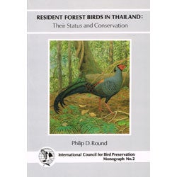 Book cover and/or sample page of Resident Forest Birds in Thailand: Their Status and Conservation