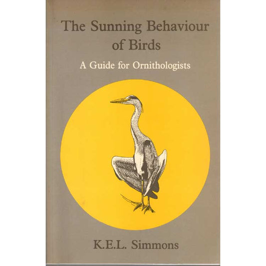 Book cover and/or sample page of Sunning Behaviour of Birds: A Guide for Ornithologists