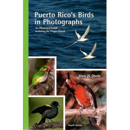Book cover and/or sample page of Puerto Rico's Birds in Photographs, An Illustrated Guide Including the Virgin Islands. Fourth Edition