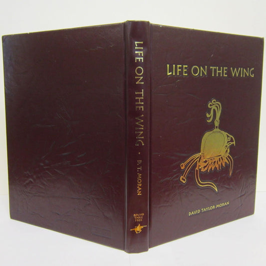 Book cover and/or sample page of Life on the Wing: Adventures with Birds of Prey [Leather bound limited edition]