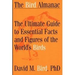 Book cover and/or sample page of The Bird Almanac: A Guide to Essential Facts and Figures of the World's Birds
